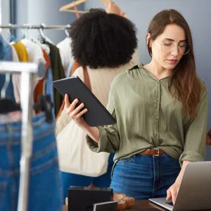 CPA analyzing nexus and multi-state sales tax exposure across multiple sales channels.